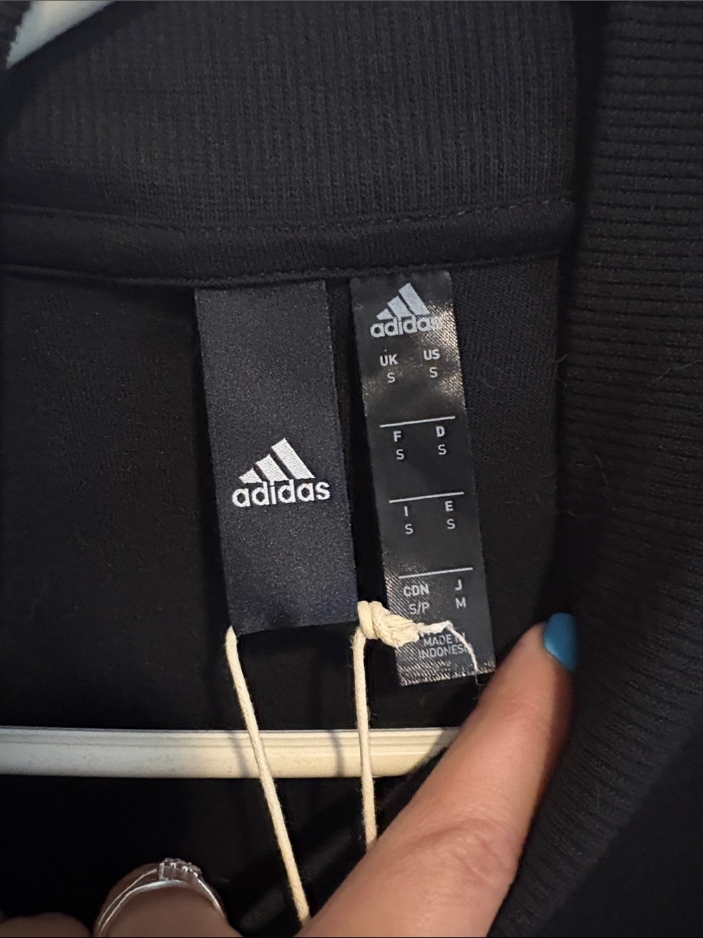 adidas Black TEAM ADIDAS Pullover Sweatshirt - Picture 3 of 7